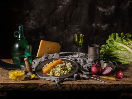 Het lekkerste recept voor stamppot rauwe andijvie met CheeseDog!  CheeseDog® - Vergeer Holland