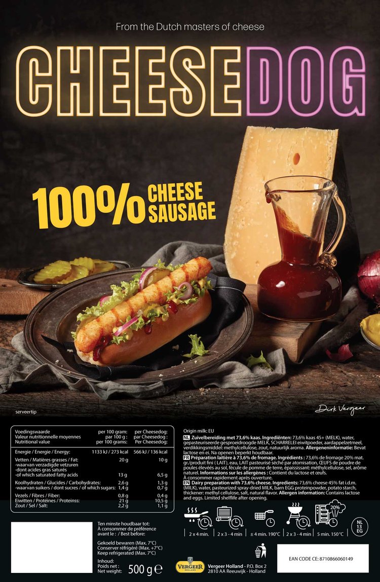 CheeseDog  CheeseDog® - Vergeer Holland