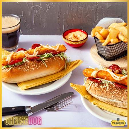 Recept van de maand juni '24!  CheeseDog® - Vergeer Holland