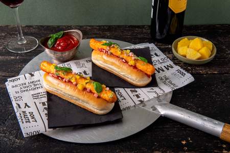 Hawaiian CheeseDog  CheeseDog® - Vergeer Holland